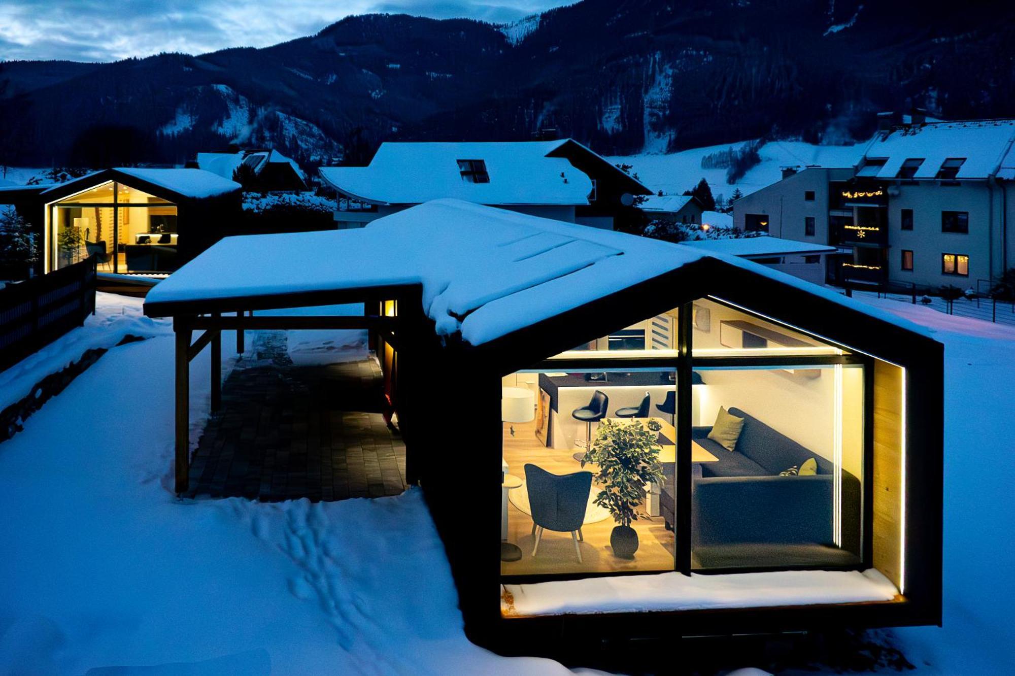 Chalet Stuhleckblick-Ferienhaus Direkt An Der Piste Und Mit Eigener Sauna Spital am Semmering Eksteriør bilde