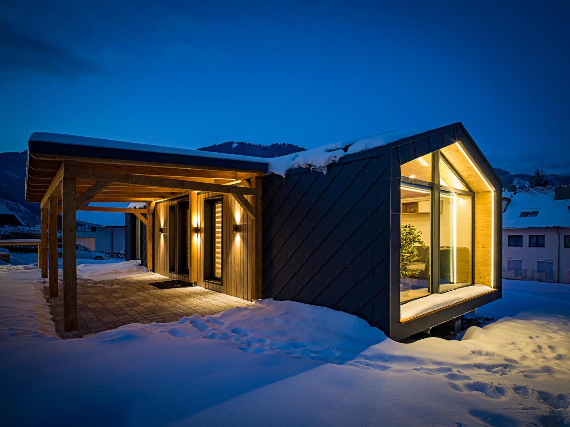 Chalet Stuhleckblick-Ferienhaus Direkt An Der Piste Und Mit Eigener Sauna Spital am Semmering Eksteriør bilde